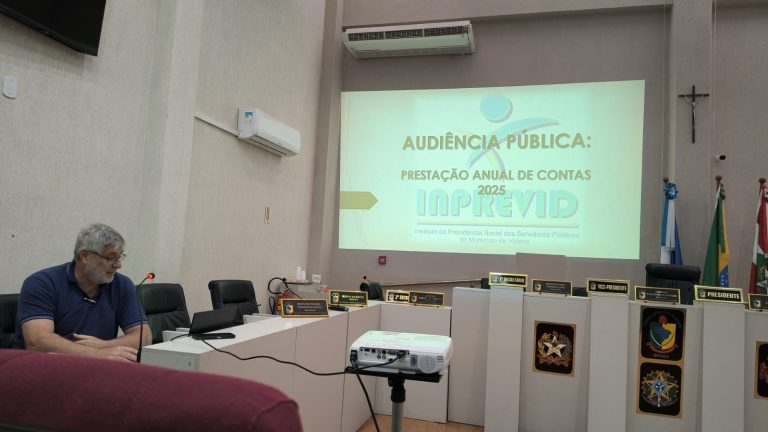 AUDIÊNCIA PÚBLICA DE PRESTAÇÃO DE CONTAS 2026